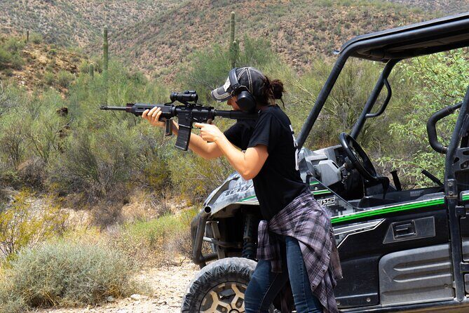 3-Hour UTV and Shooting Combo - UTV Dirt Time and Shooting in One 3-Hour Block