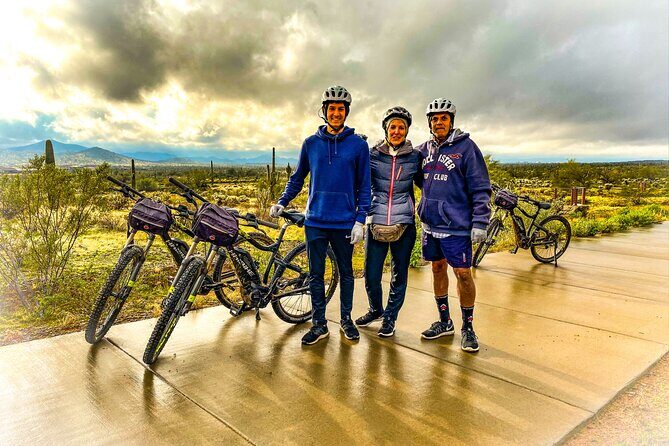 Arizona Desert Guided E-Bike Adventure - Stop 1: Iconic Mountain Views Near Black Mountain and the Scottsdale Side