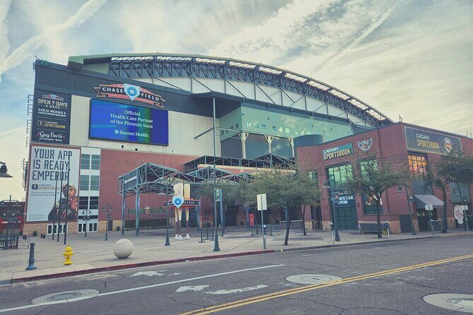 Arizona Diamondbacks Baseball Game Ticket at Chase Field - Chase Field in Phoenix: Baseball with Mountain Views