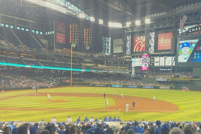 Arizona Diamondbacks Baseball Game Ticket at Chase Field - Mobile ticket delivery: Easy entry without paper hassles