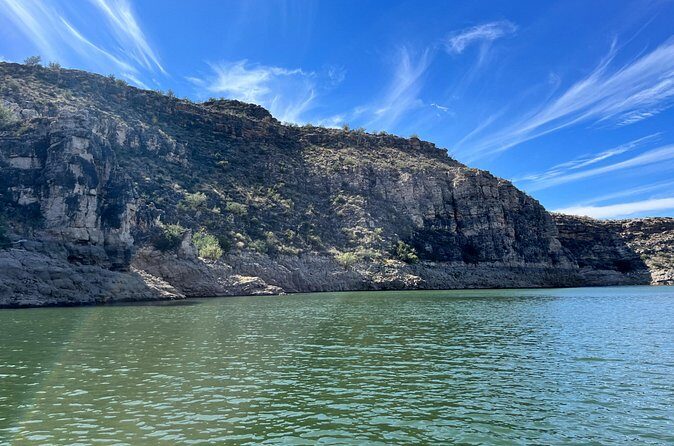 Boat Tour in Lake Pleasant, Arizona - What the captain does besides driving the boat