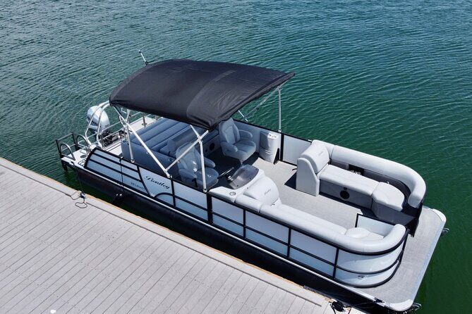 Boat Tour in Lake Pleasant, Arizona - The route on the water: west side heading north, then the slow return