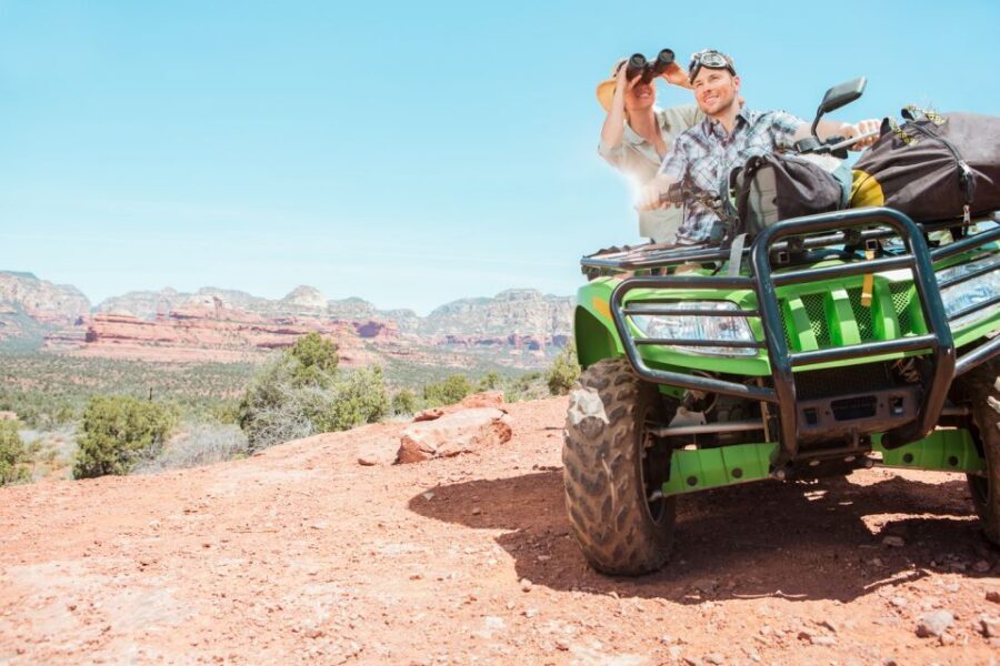 Box Canyon and Pinal Mountains Half-Day ATV Tour - First stop: trailhead setup, safety gear, and learning to control the ATV