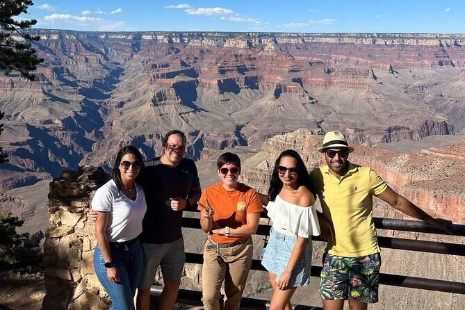 Custom Private Day Tour to Grand Canyon - South Rim for about 6 hours: a viewpoint route designed for real time at the Canyon