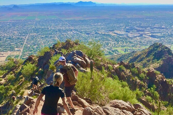 Epic Camelback Mountain Guided Hiking Adventure in Phoenix, Arizona - The tough part: hands-on scrambling (and how a guide changes the experience)