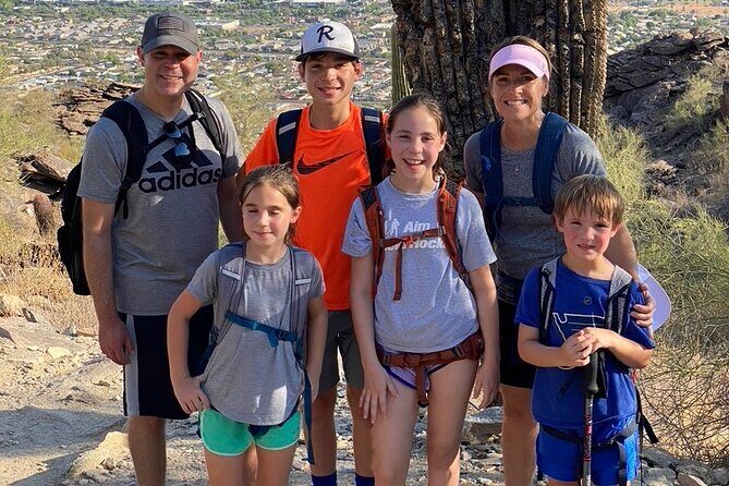 Family Fun Guided Hike in Phoenix, Arizona | Kids 10 & under free - Daytime vs sunset: how the tone of the hike can change