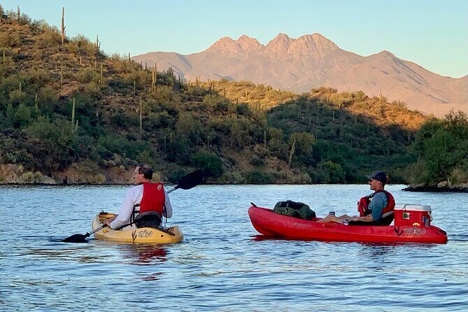 Guided 2.5 Hours Kayaking & Paddle Boarding on Saguaro Lake - Price check: $123.53, and what makes it feel worth it