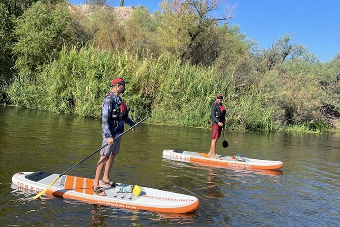 Inflatable Paddleboard Full-Day Rental - Transportation required - What you actually get: board, pump, paddle, leash, life jacket