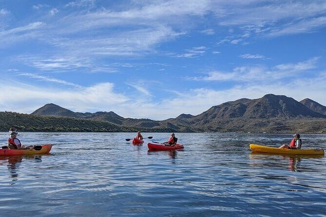 Kayaking 3 Hr Canyon & Cliffside on Saguaro Lake - Where Saguaro Lake turns a paddle into a mini adventure