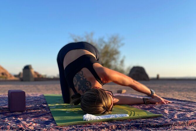 Magical Sunset Yoga Experience, Unique Views - The flow of the session: breath, gentle poses, and a calm landing