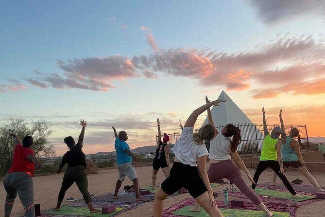 Magical Sunset Yoga Experience, Unique Views - The view and the photo time: how Hunt’s Tomb fits into the magic