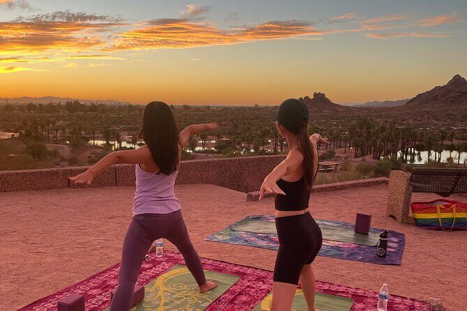 Magical Sunset Yoga Experience, Unique Views - Group size and the vibe: why 10 people feels right