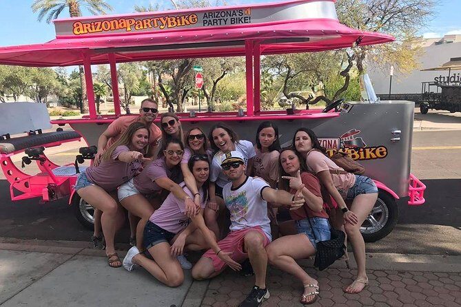 Party Bike Private Party Up To 14 People in Downtown Phoenix - Stadium Views and Downtown Big-City Stops