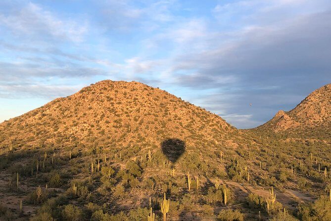 Phoenix Afternoon Hot Air Balloon Ride with Bubbly + Charcuterie - The Camelback-to-sunset arc: why this is an afternoon, not a morning ride