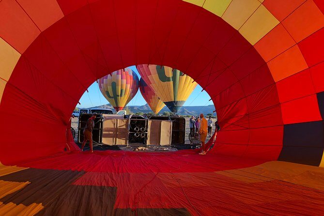 Phoenix area Hot Air Balloon Ride on the Largest Balloon in USA - Meeting points and the 30-minute van ride before takeoff