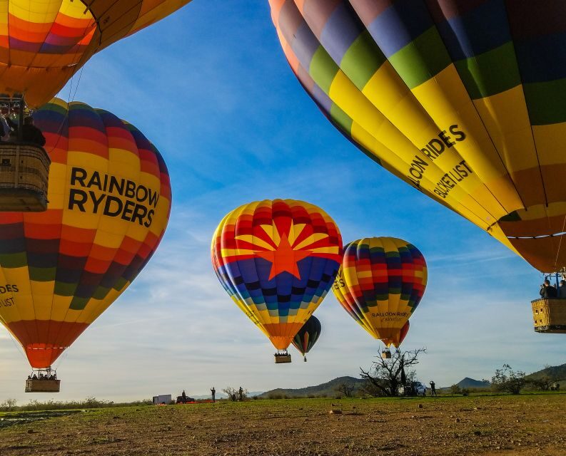 Phoenix: Hot Air Balloon Flight with Champagne - The View: What You’re Actually Seeing Over Arizona