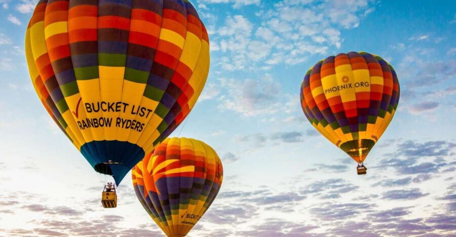 Phoenix: Hot Air Balloon Flight with Champagne - Price Value: What You Get for $209
