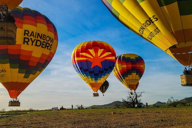 Phoenix Hot Air Balloon Ride at Sunrise - Meeting at Rainbow Ryders in Glendale and Getting to the Launch Site