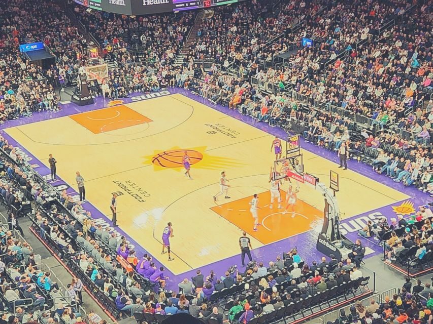 Phoenix: Phoenix Suns Basketball Game Ticket - Your entry plan: mobile ticket + skip-the-line rhythm