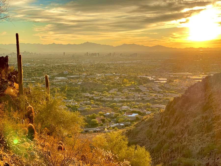 Phoenix: Spectacular Sunrise Guided Hike | Beautiful Views! - Phoenix Mountains Preserve sunrise: what the morning is really like