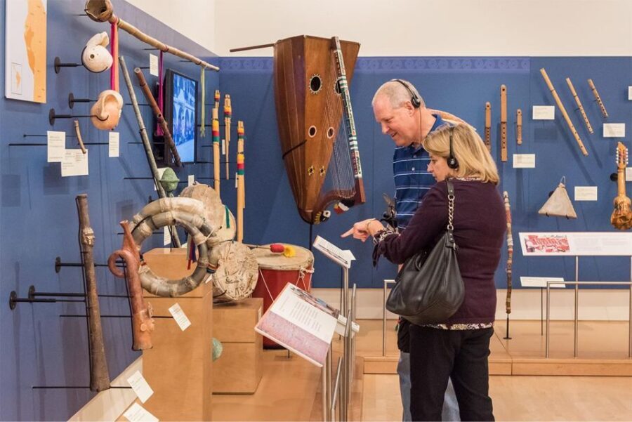 Phoenix: World's Only Global Musical Instrument Museum - Museum flow: plan for a self-guided circuit