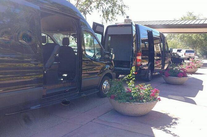 PHX (Phoenix Airport) Round-trip Sedan transportation Phoenix address - What you ride: modern sedan, SUV, or executive van