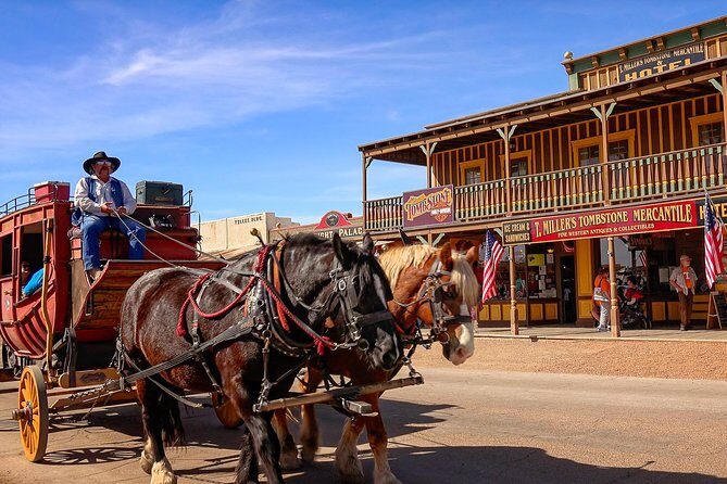 Private Tombstone Arizona and San Xavier Mission Day Trip - The private drive: long wheels, useful stories