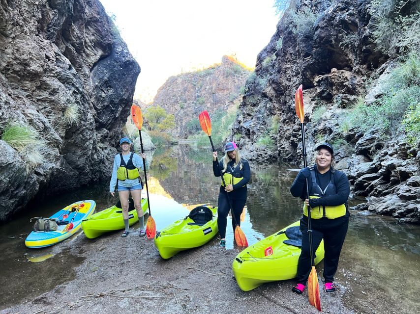 Saguaro Lake: Guided Kayaking Tour - The Route to Willow Springs Canyon Area: A 3-Mile Paddle With Breathing Room