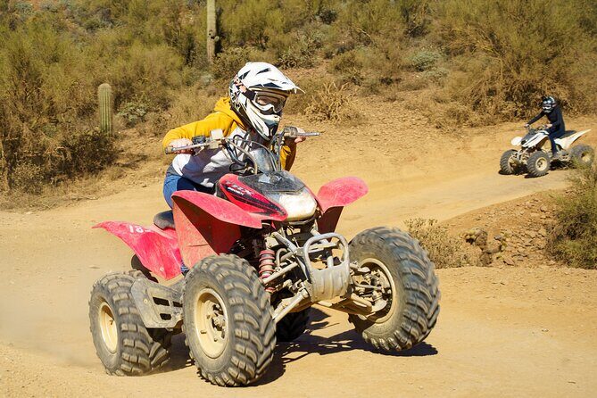 Self-Guided Centipede Desert ATV Rental - Quick hits