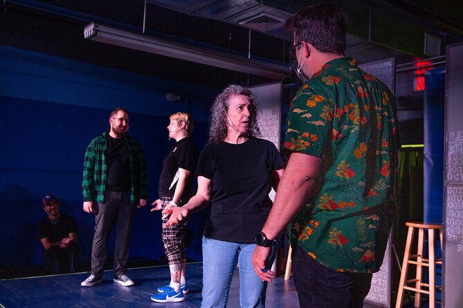 The Main Street Comedy Show Storytelling and Improv - The Hidden-Door Beer and Snack Setup
